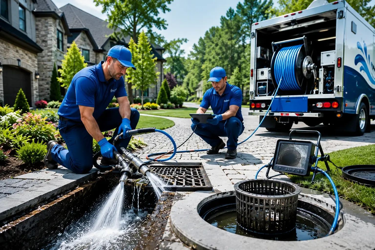 Local outdoor drain cleaning professionals in Celeste, TX